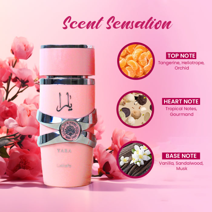 Lattafa Yara For Women Eau De Parfum 100ml