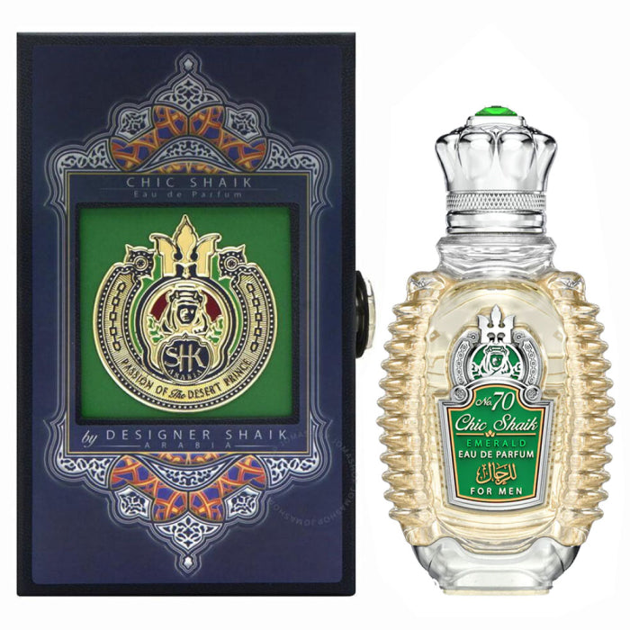 Shaik Chic Shaik Emerald No.70 For Men Eau De Parfum